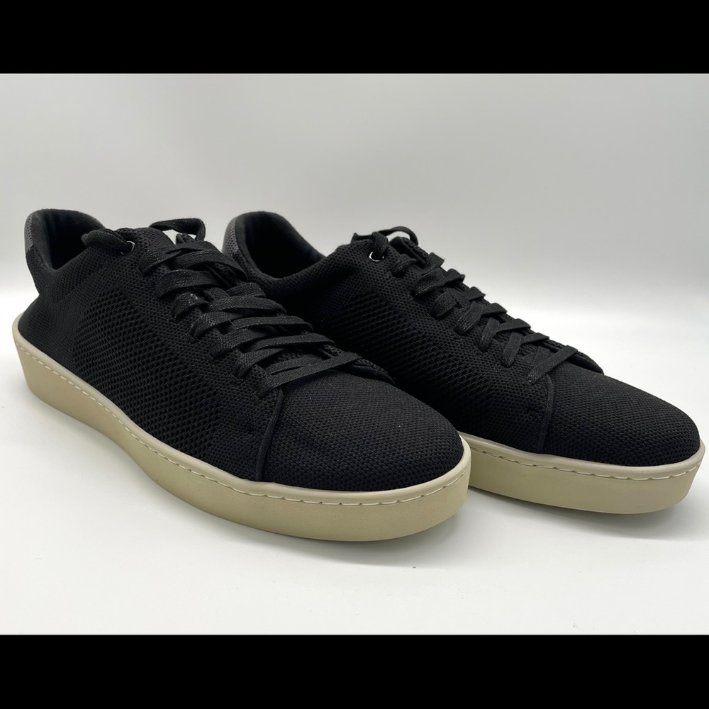 NWT Vince Black Fabric Sneakers